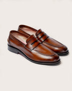Mocasín Piegato Caramelo Crupon