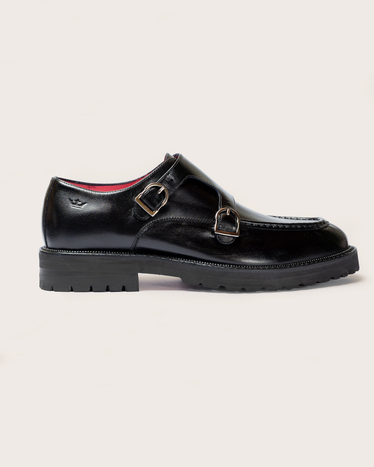 Monk Doppio Negro Suela Ultraliviana
