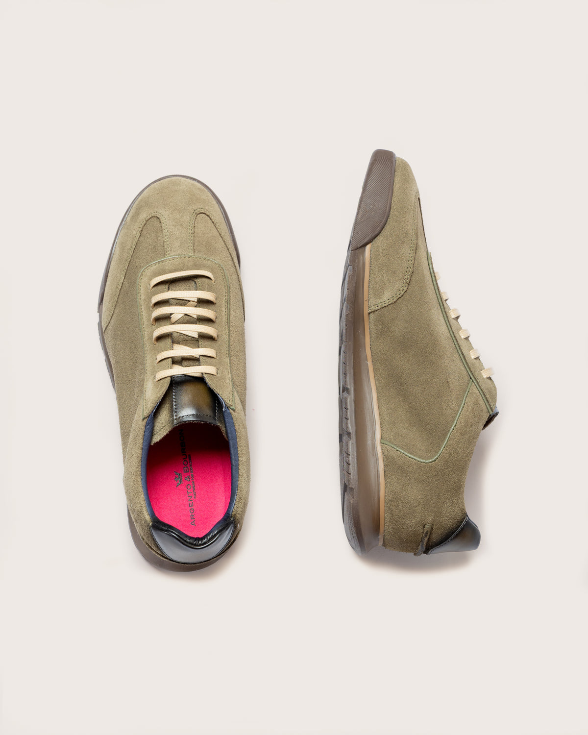 Sneakers Lino Gamuza Verde