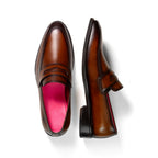 Mocasín Alessandro Café Suela Clasica