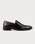 Mocasín Alessandro Negro Suela Clasica