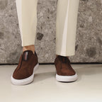 Sneaker Gino Café Gamuza
